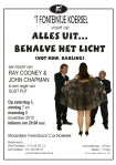alles uit, behalve het licht
